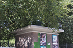 Transformatorhuisje Oosterpark, hoek Oosterparkstraat, Beukenweg
              <br/>
              Corrie Groen- Pickhard, 2015-08-07